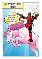 Marvel Deadpool unicorn